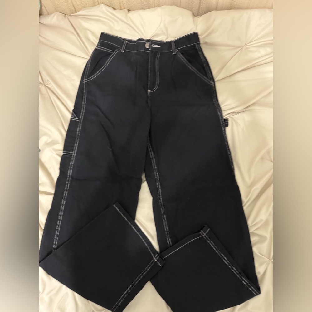Garage Black Cargo Pants